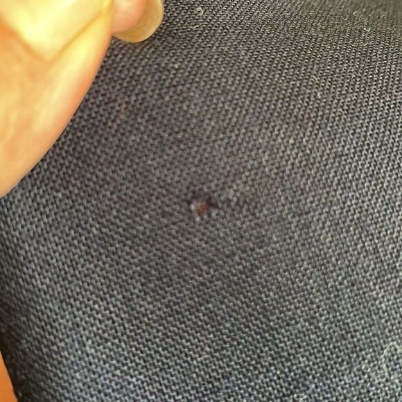 Vtg 70s/80s JH Collectibles navy blue high waisted wool pants - Picture 9 of 12